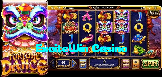 ExciteWin Casino casino presented on mobile device in Pakistan with slots and live games